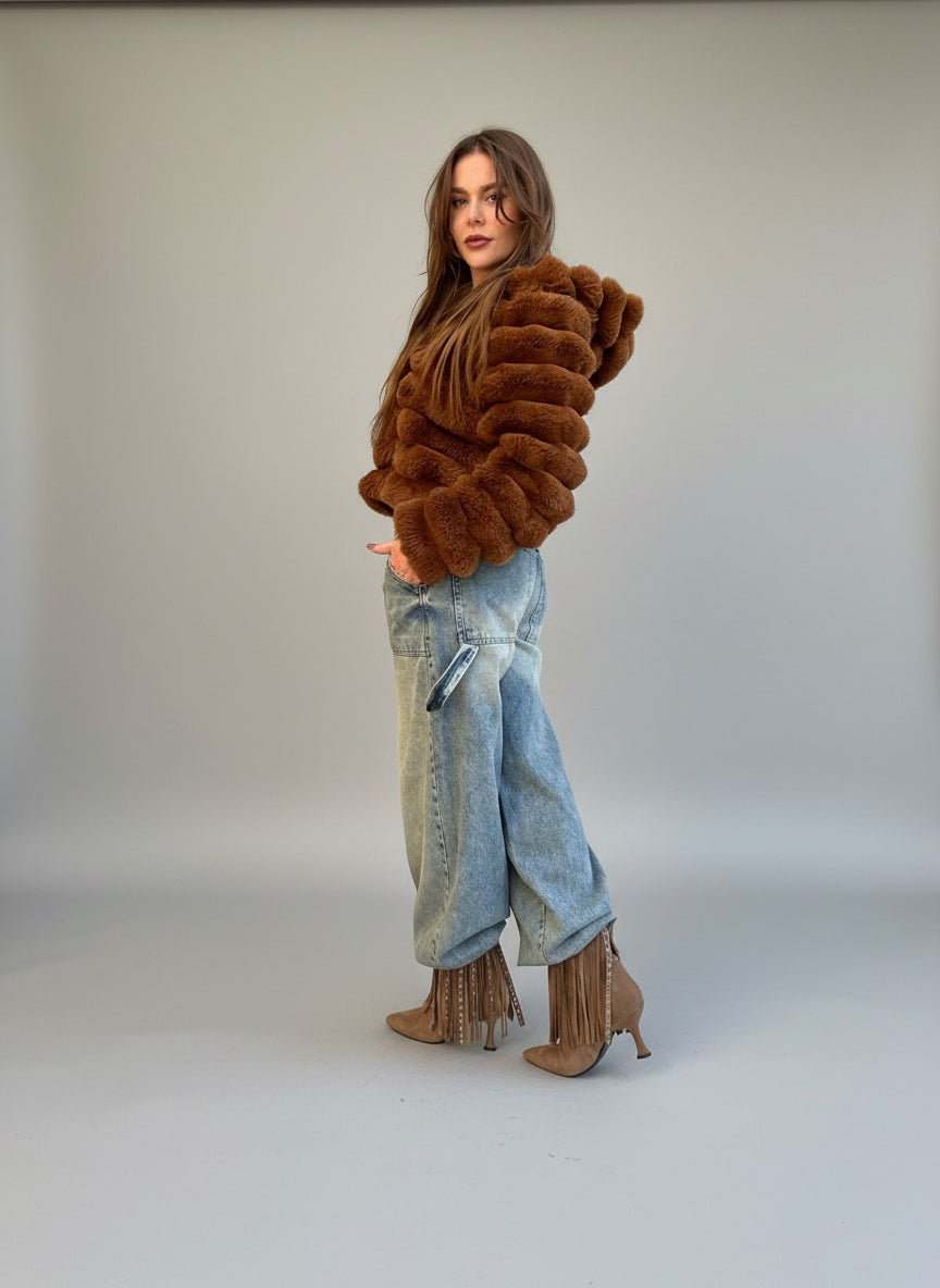 Brown Fur jacket